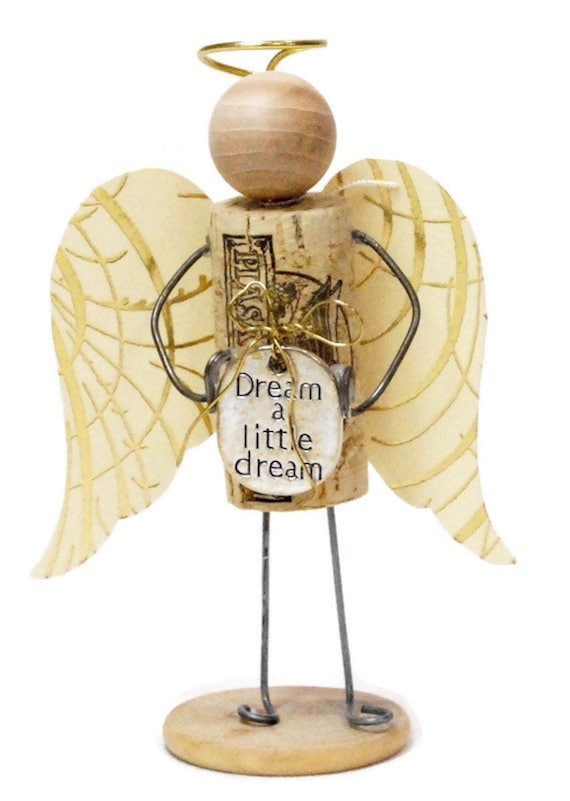 Wine Cork Angel