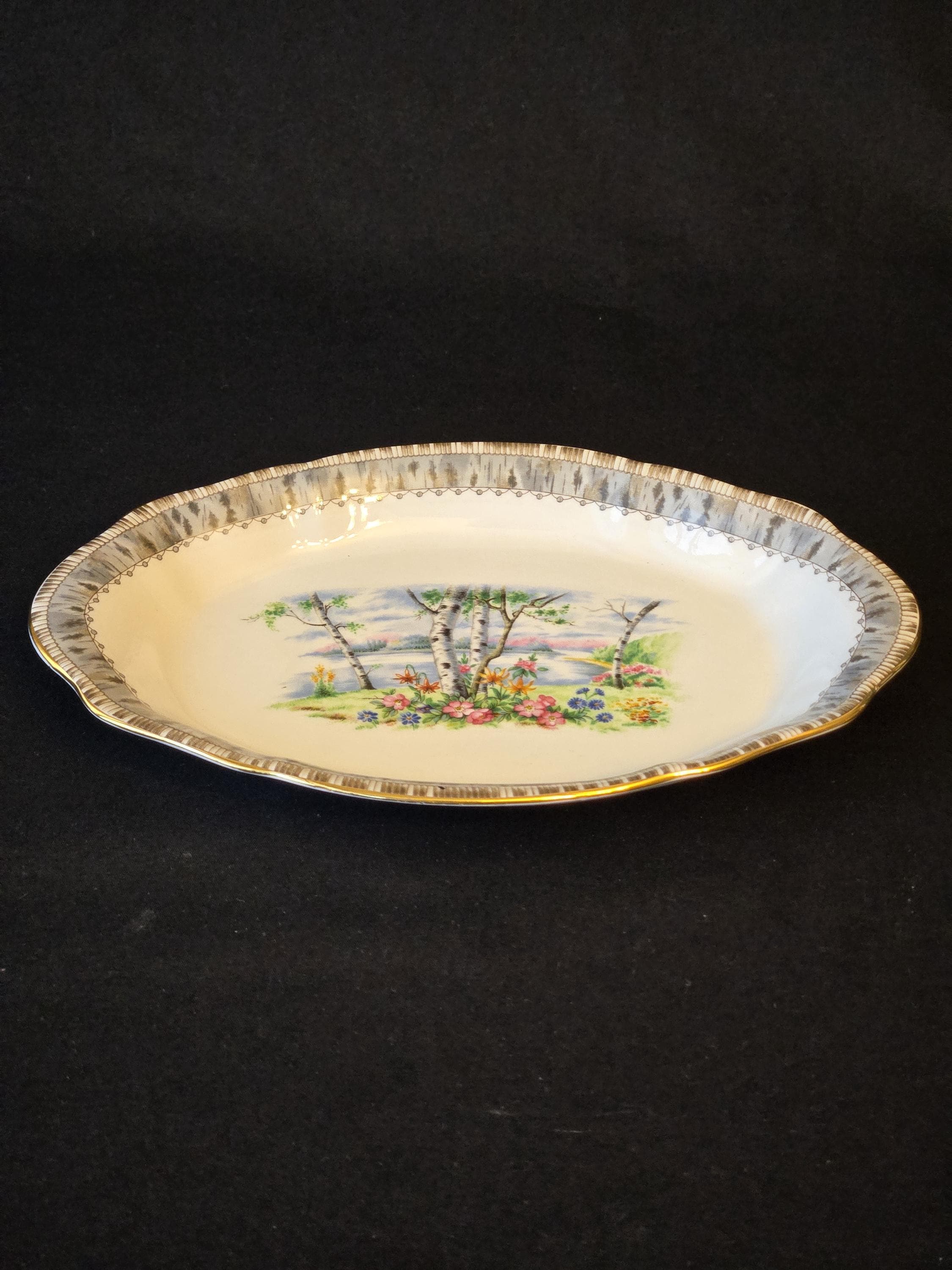 Royal Albert Silver Birch - Etsy