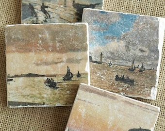 monet s sailboat etsy