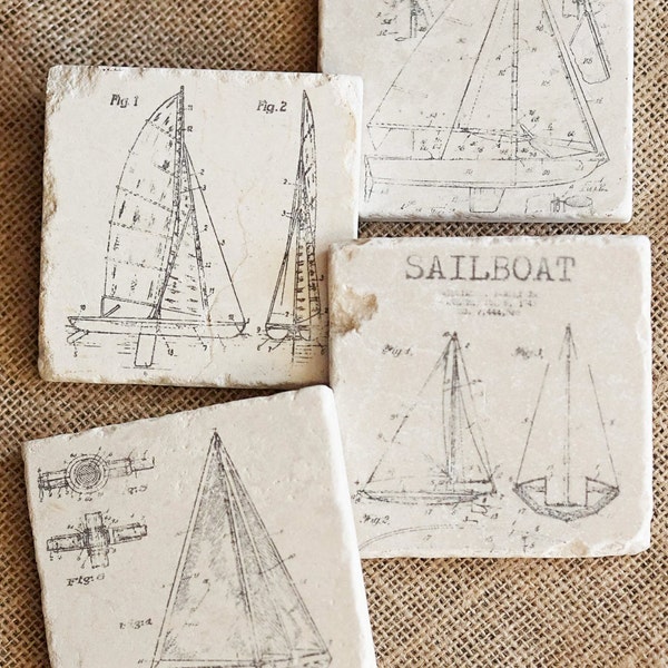 Nautical Decor- Gift for Sailor, Nautical Gift, Nautical Mens Gift, Beach Decor, Yacht Decor, Yacht Gift, Shabby Chic Beach Decor, Sailboat