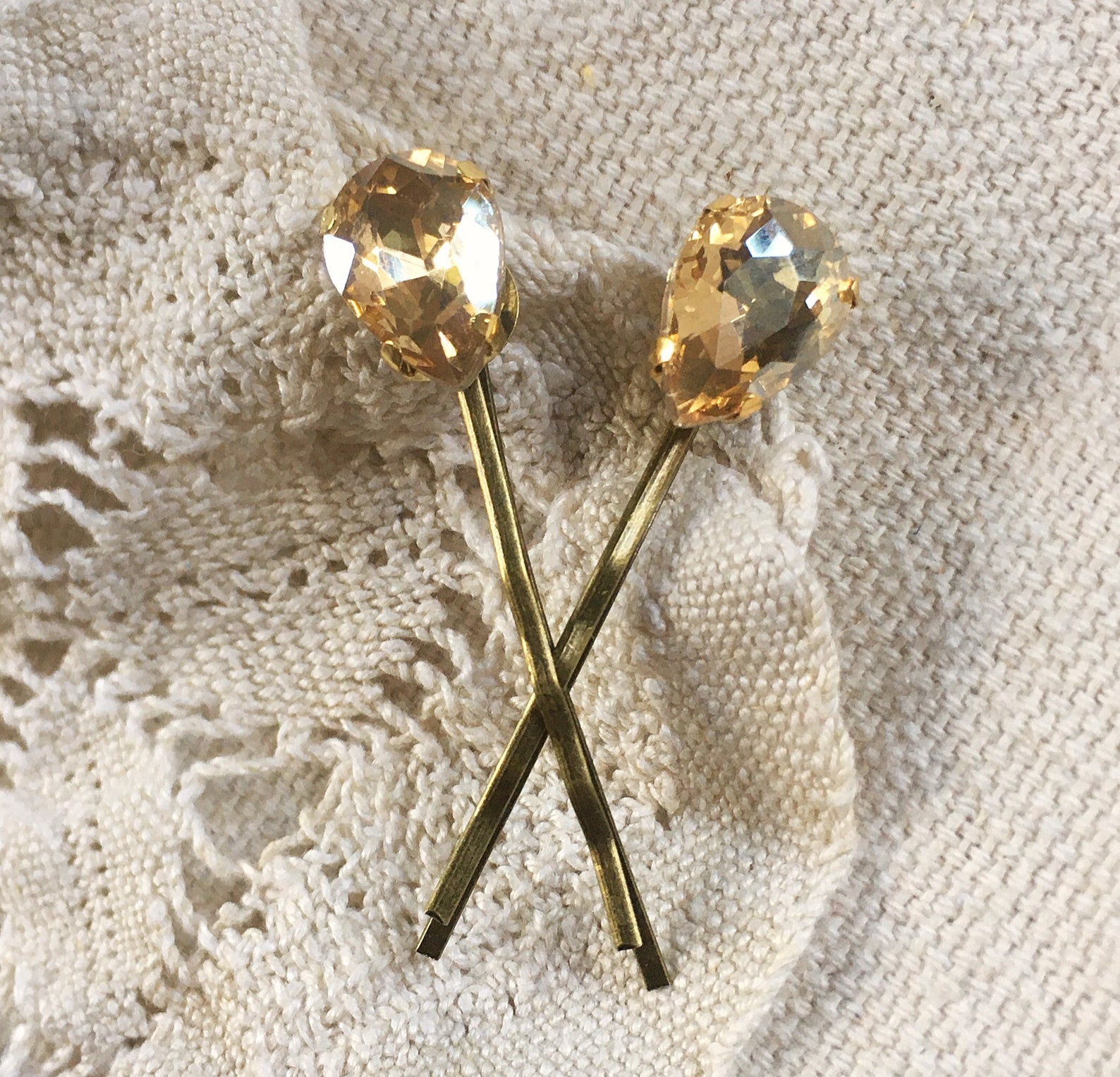 Fancy Bobby Pin Gem Hair Pin Gem Bobby Pin Rhinestone Etsy