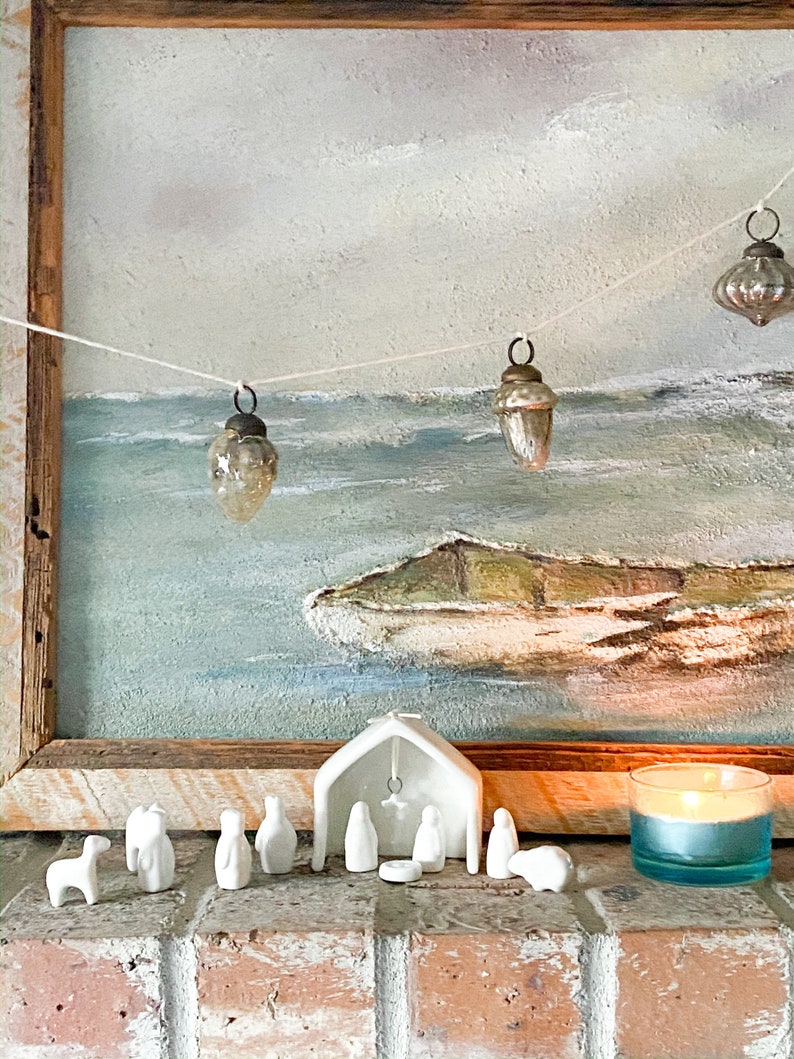 East of India Nativity Tiny Nativity Miniature Nativity Etsy Canada