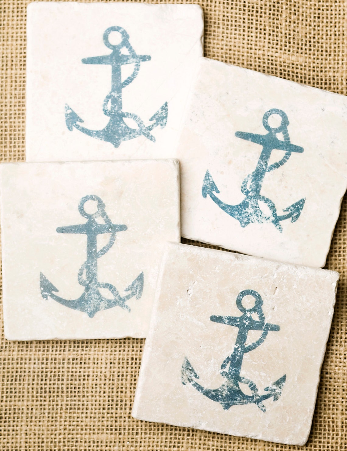 Anchor Nautical Decor Nautical Tile Sailor Gift Marine Etsy
