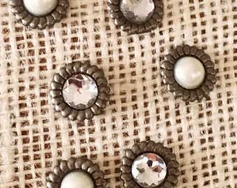 Push Pin- Thumbtack, Decorative Push Pin, Fancy Push Pin, Gem push pin, Office Decor, Cubicle Decor, Bulletin Board Pins, Cork Board, Pin