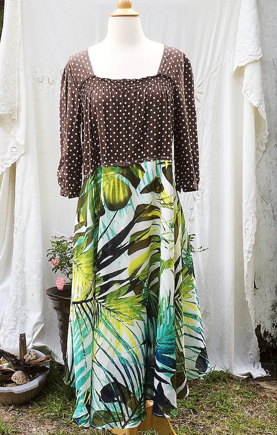 Upcycled Clothing Artsy Clothes Upcycled Dress Repurpose Clothes