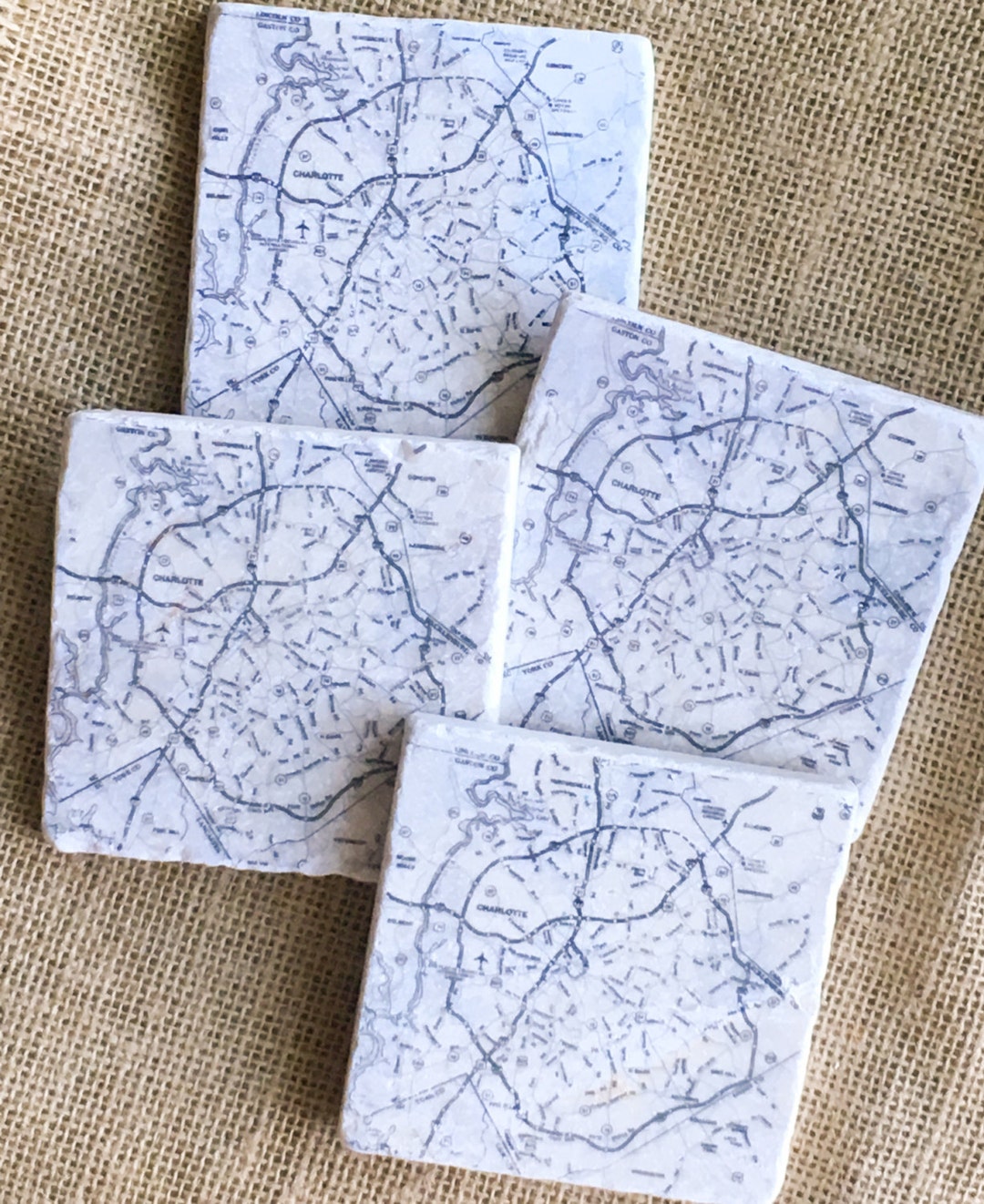 Charlotte Charlotte Gift Charlotte North Carolina City Map Etsy