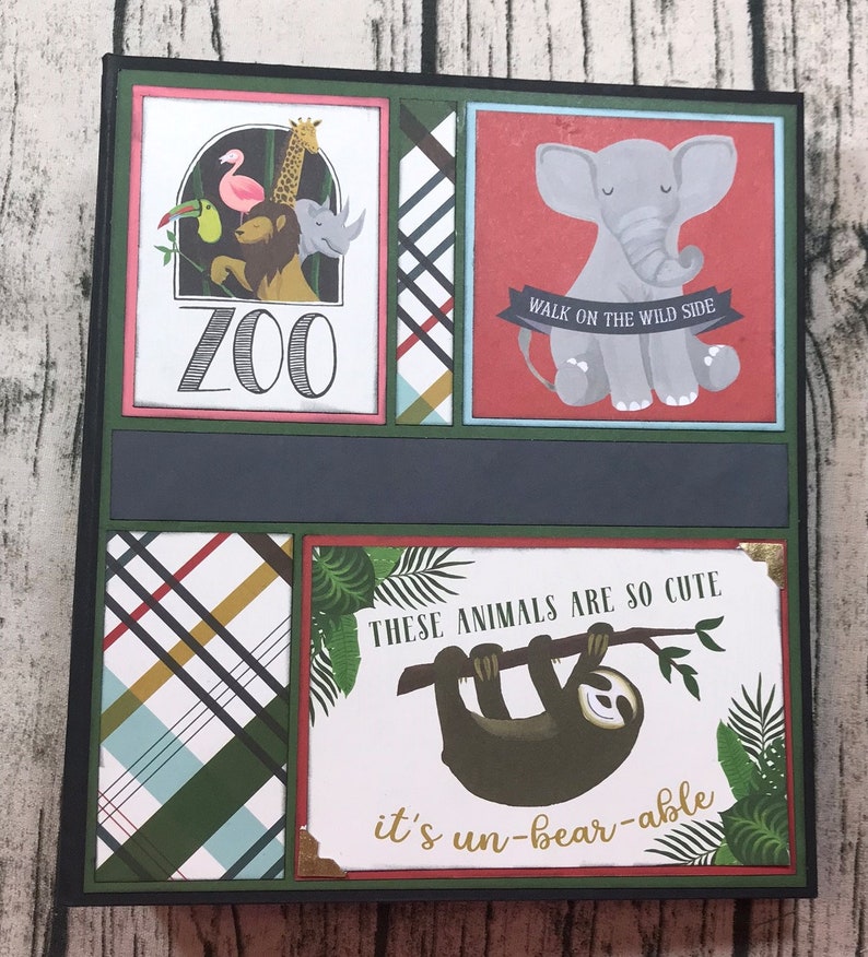 Echo Park Animal Safari Mini Album