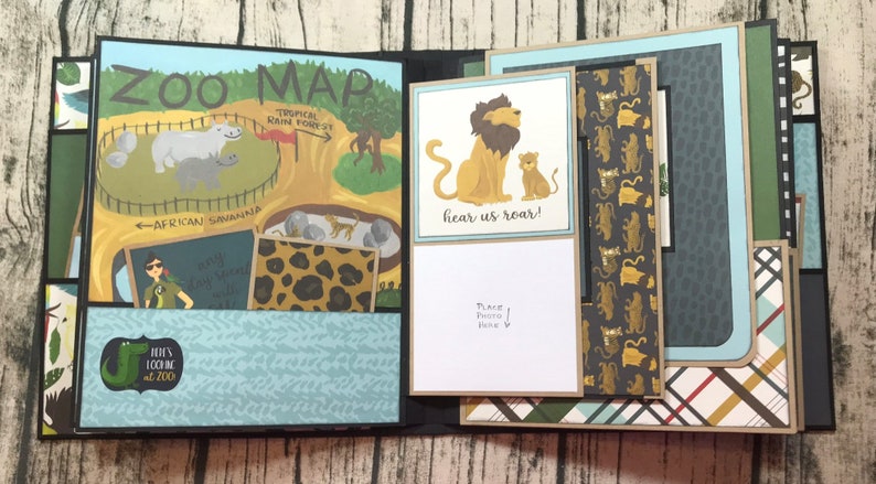 Echo Park Animal Safari Mini Album