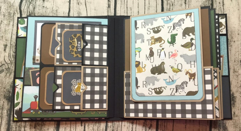 Echo Park Animal Safari Mini Album