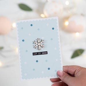 Peel Off Christmas Snowflake Stickers - Gold Silver - Foiled Stick On  Snowflakes - Metallic Stickers - Christmas Crafts - Holiday Card 2031