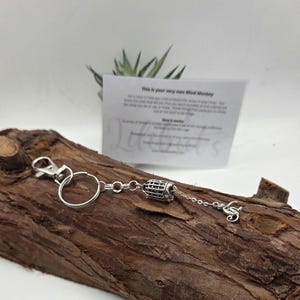 Mind Monkey Keyring: Anxiety Relief, Mental Health Aid image 3