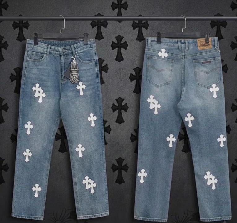Chrome hearts denim jeans - Etsy 日本