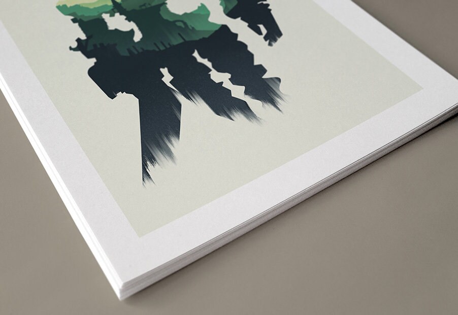 ワンダと巨像 アートプリント ゲームポスター - Etsy 日本