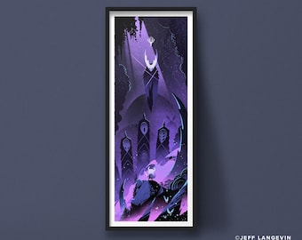 Hollow Knight video game art print
