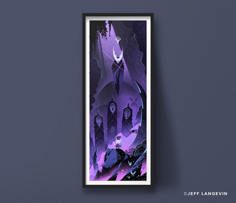 Hollow Knight Video Game Art Print - Etsy
