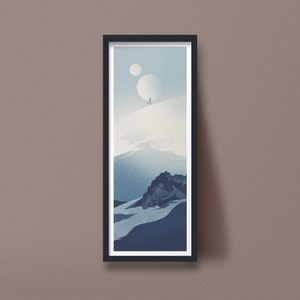 Dune Messiah Desert Illustrated Art Print - Etsy