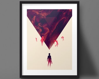 Control Video Game Art Print
