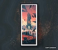 Expedition 33 Art Print Poster, Clair Obscur video game design