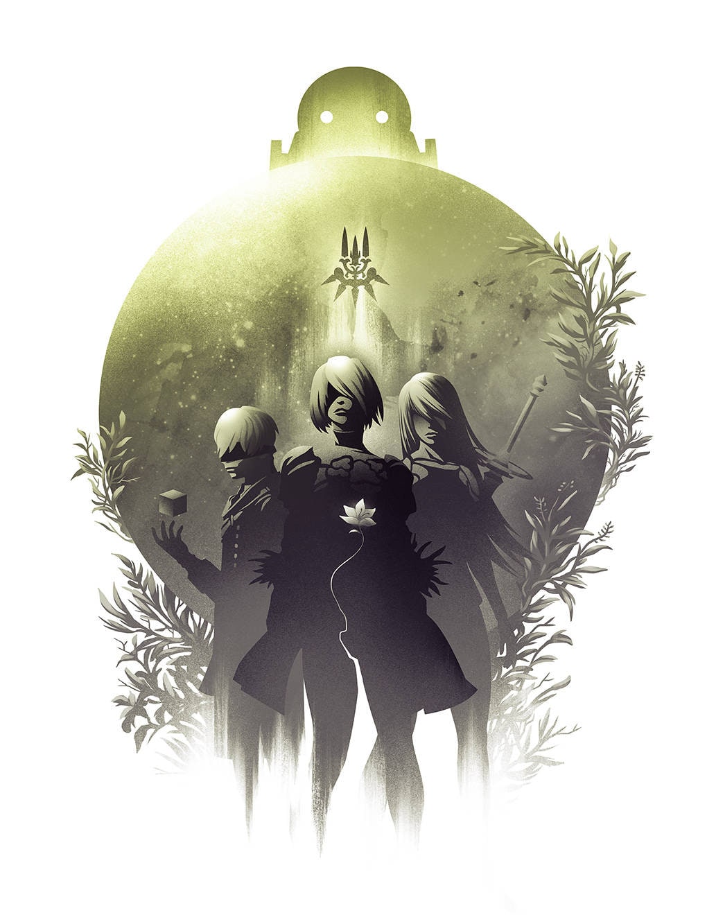 Nier Automata Art Print 2B 9S A2 Yorha Poster - Etsy