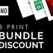 Choose any 3 MEDIUM prints as a bundle