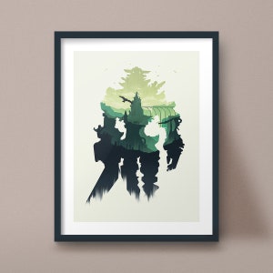 Shadow of the Colossus Art Print Game Poster