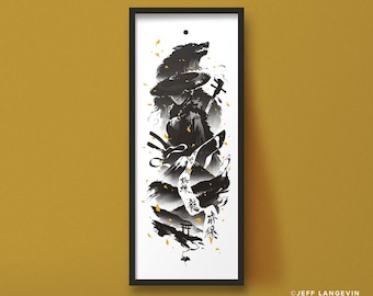 Ghost of Yotei Art Print Poster