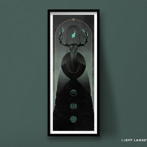 Outer Wilds Kunstdruck, Geoes of the Eye Poster Design