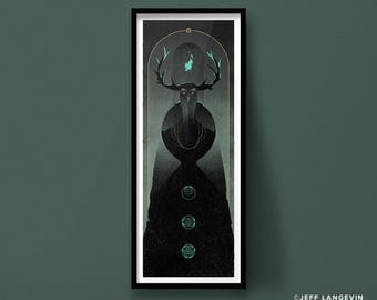 Echoes of the Eye Outer Wilds art print poster