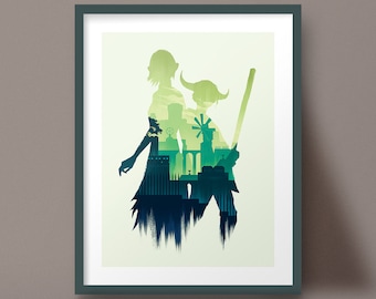 Ico Art Print Video Game Poster