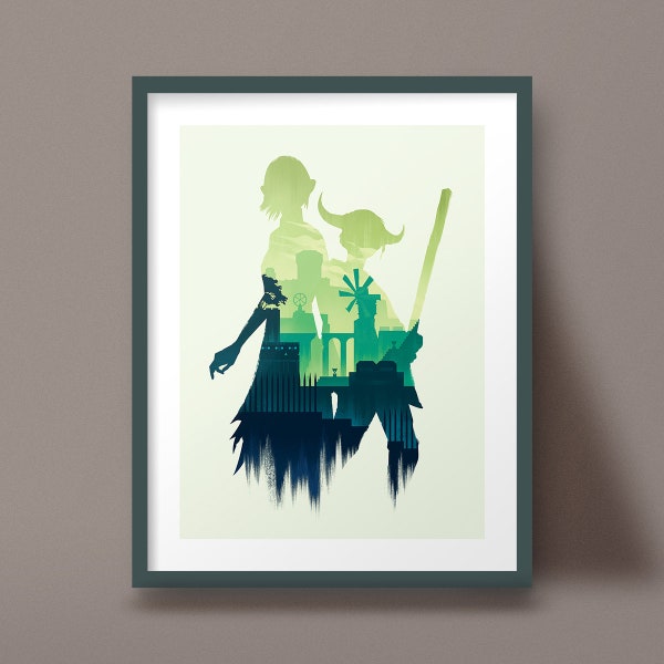 Ico Art Print Video Game Poster