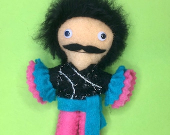 Yonderland Inspired Felt Figure - Bombero 4.5"