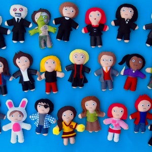 Buffy the Vampire Slayer Inspired Felt Figure - Your choice of 4.5&quot; figure made to order