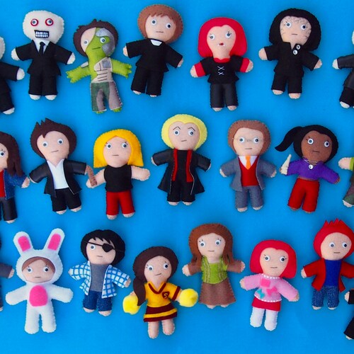 Figurine en feutre inspirée de Buffy contre les vampires - Figurine de 4,5 pouces au choix sur commande