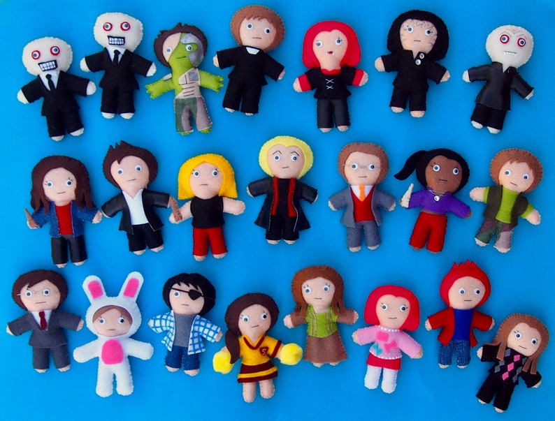 Buffy the Vampire Slayer Inspired Felt Figure - Your choice of 4.5