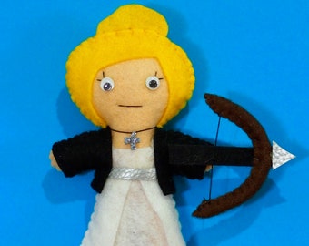 Buffy Inspired Felt Figure - 'Prophecy Girl' Buffy made to order