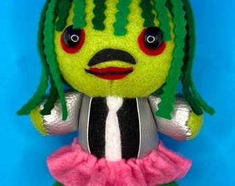 The Mighty Boosh Inspired Old Gregg seated felt plushie 5”