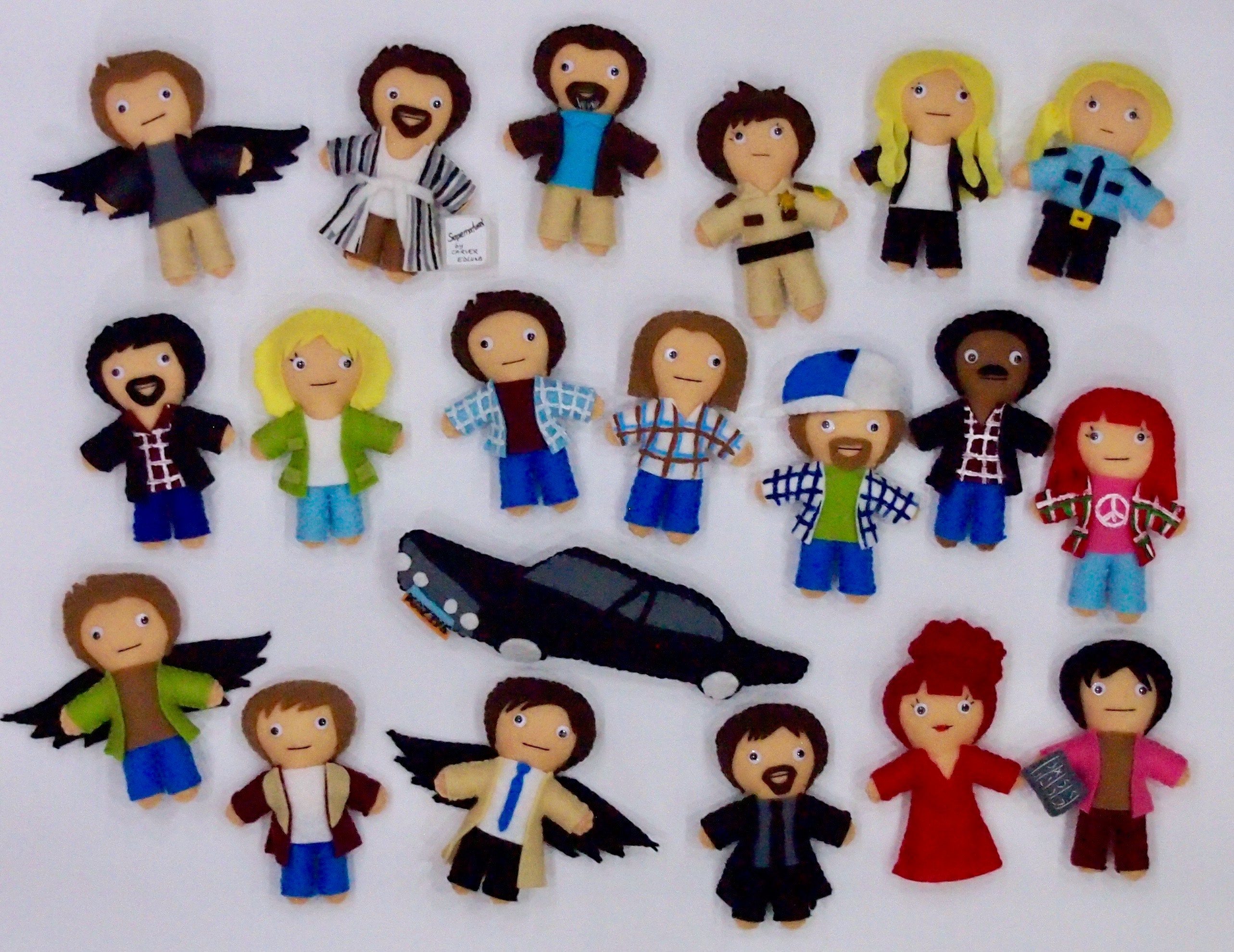 Supernatural plushy - Etsy 日本