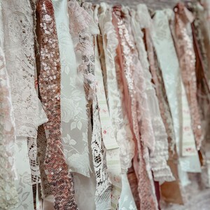 Fabric Garland shabby chic decor