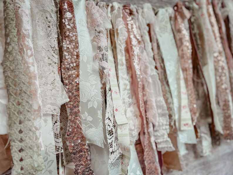 Fabric Garland shabby chic decor