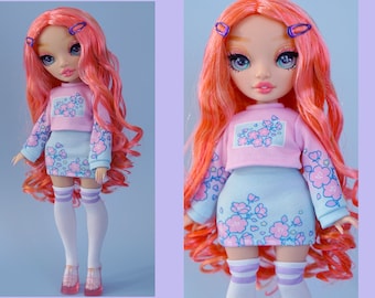 Rainbow High Doll Clothes, Cute Outfit Set - Sakura Blossom