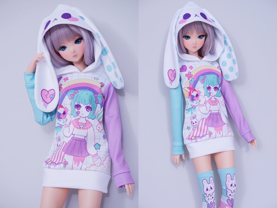 Smart Doll clothes Smart Doll hoodie Yami Kawaii Girl Etsy