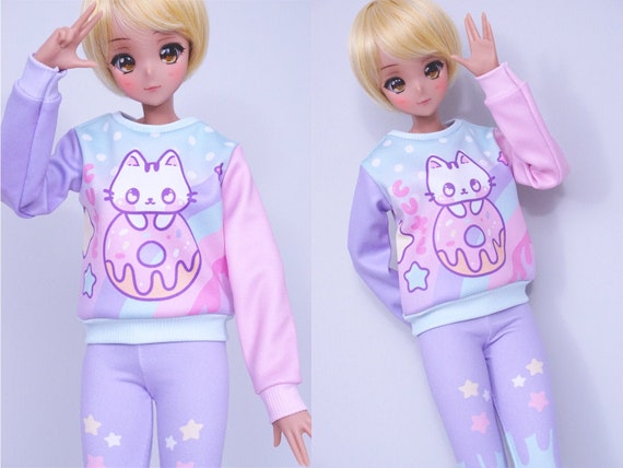Kawaii Clothes Sweater for Smart Doll Cat Donut -  Canada