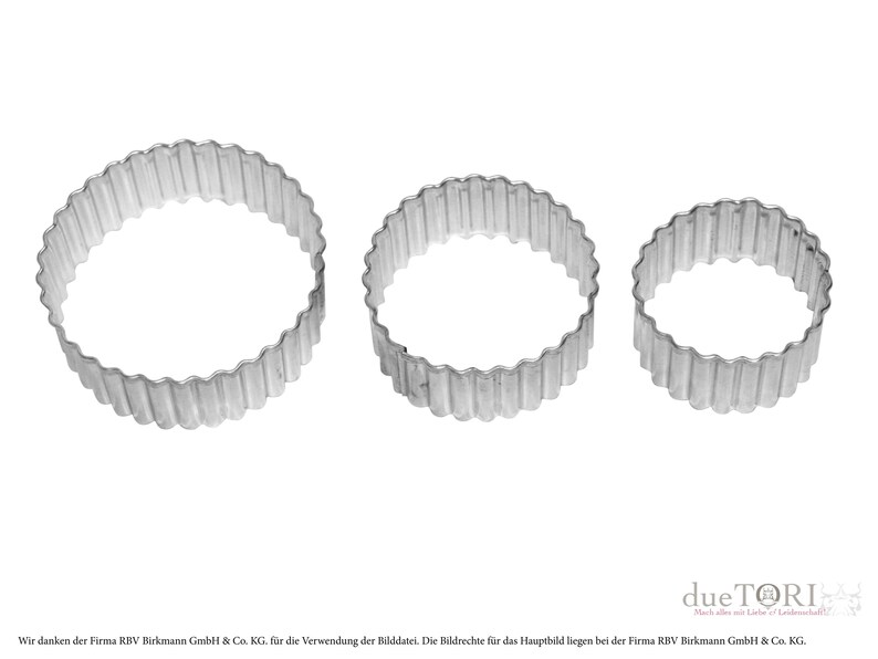 Cookie Cutter Round Set of 3 Etsy