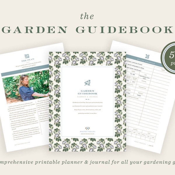 The Garden Guidebook by Whitney English - Your Ultimate Gardening Companion