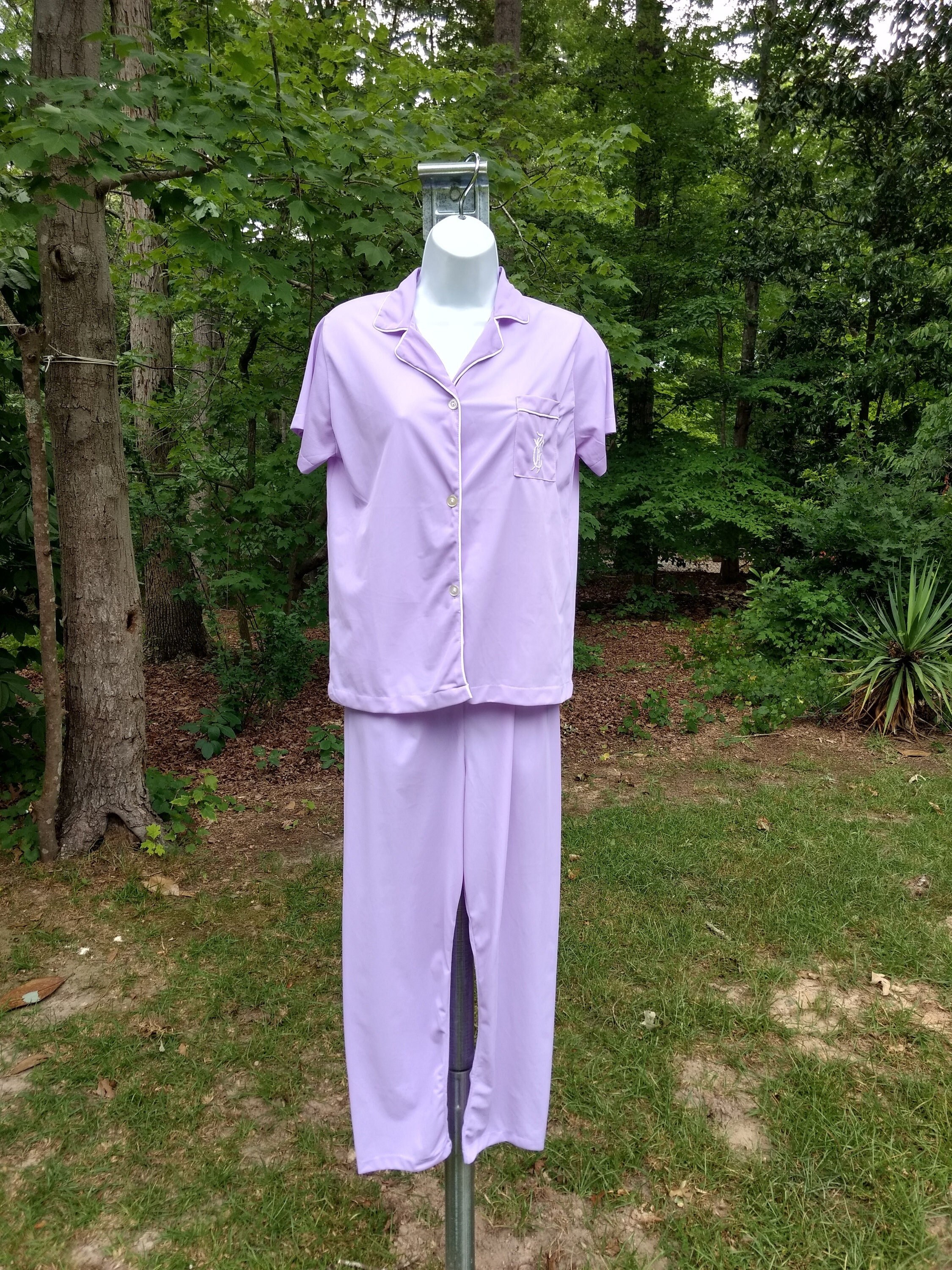 Vintage Pyjama Top - Etsy