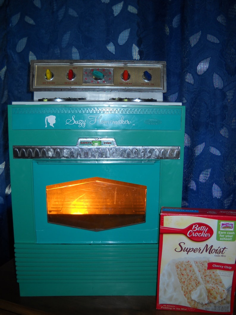 Vintage 1960s Suzy Homemaker Toy Oven Etsy