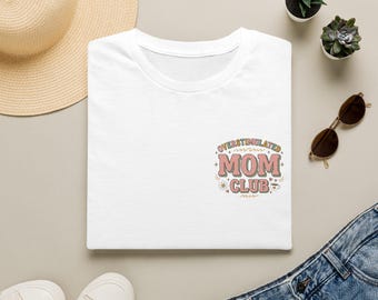Overstimulated Mom Club T-Shirt | Retro Mom Graphic Tee