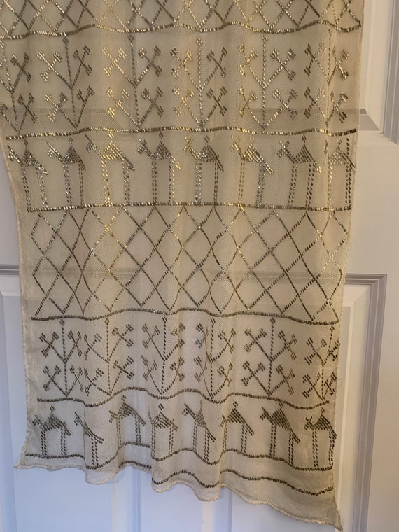Outrageously Beautiful Art Deco Assuit Shawl