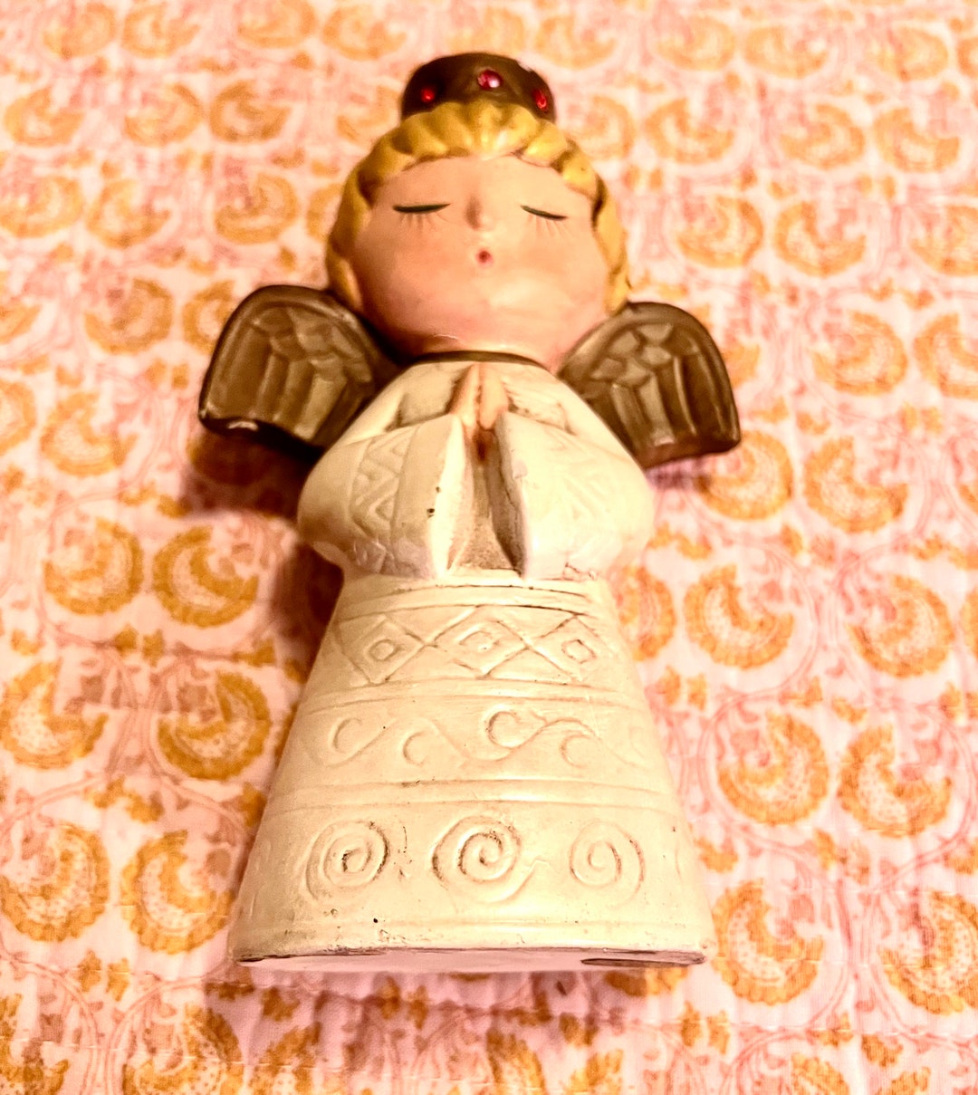 Vintage Angel Candle Holder 60s Holiday Christmas Decor Made in Japan/ardco Etsy