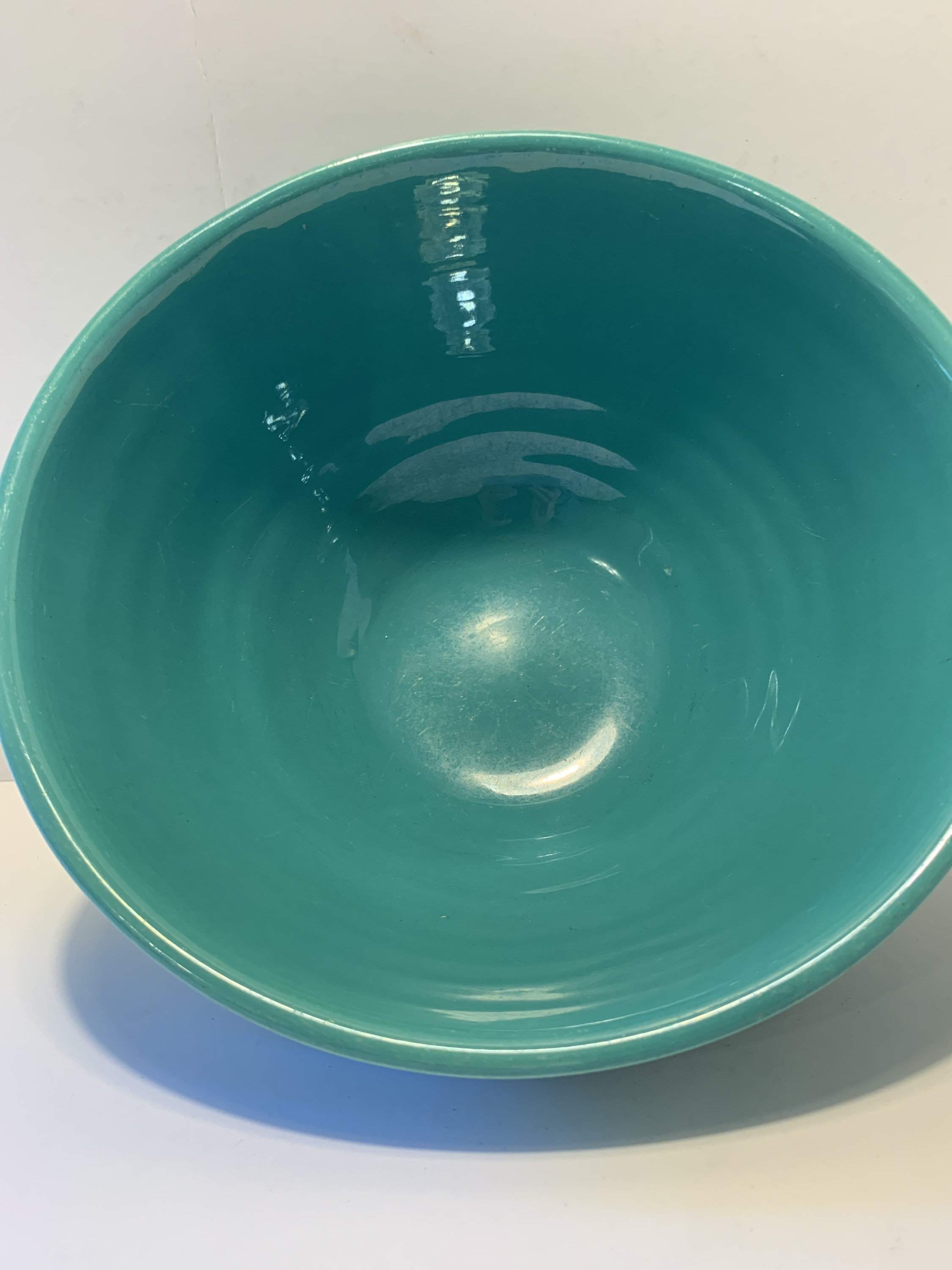 Vintage Bauer Batter Bowl 12 Jade Green/Mixing Bowl/Pottery Etsy